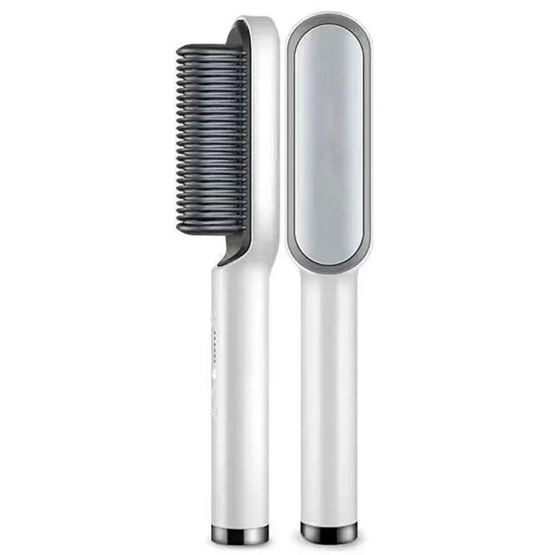 2-in-1 Hair Straightener Hot Comb