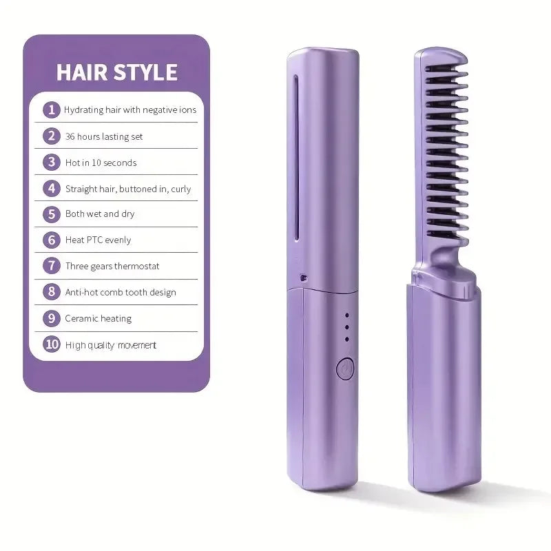 Hair Straightener Hot Comb
