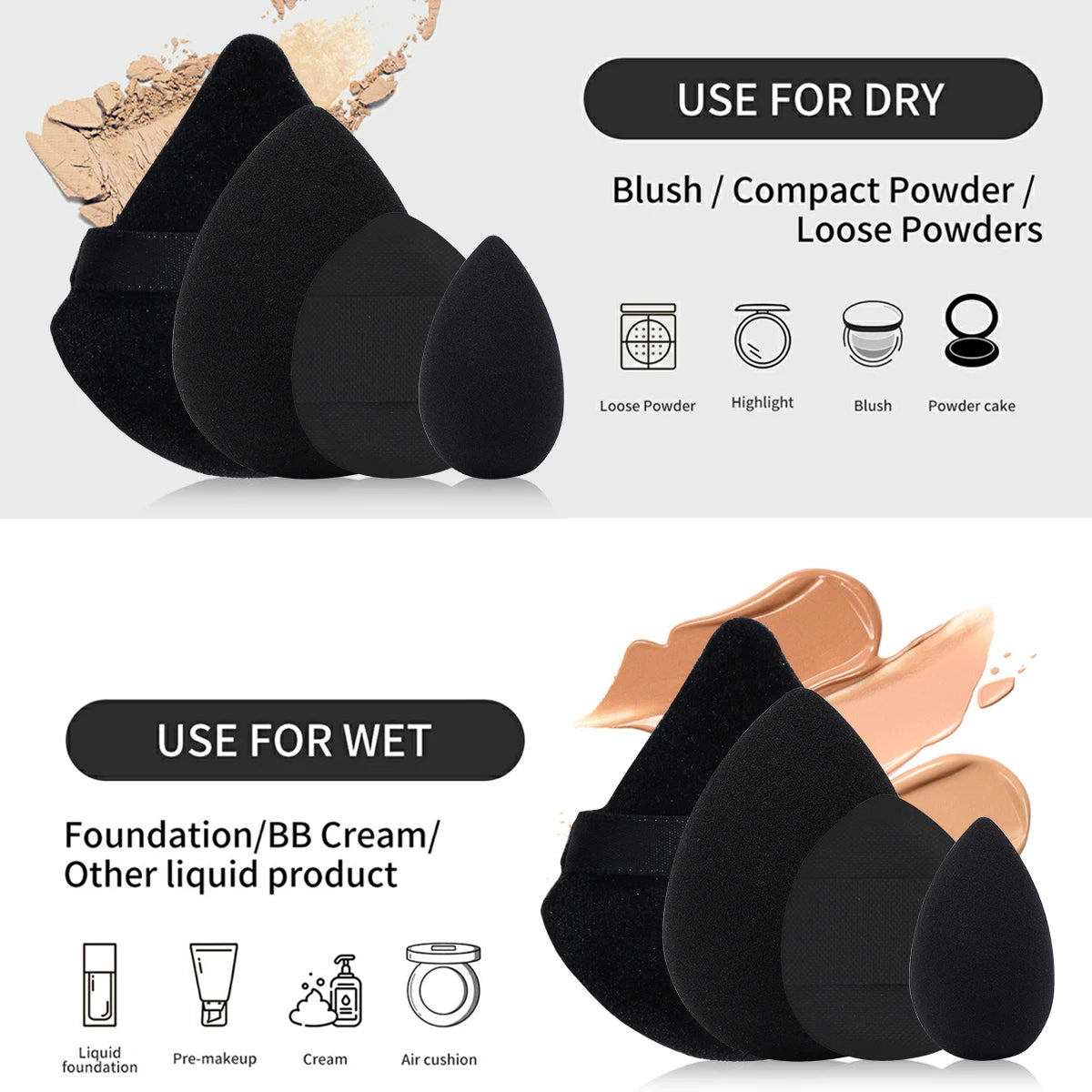 Makeup Sponge Set
